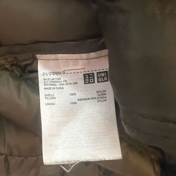 Uniqlo Women’s Down Green Lightweight Puffer Jacket - Picture 4 of 7